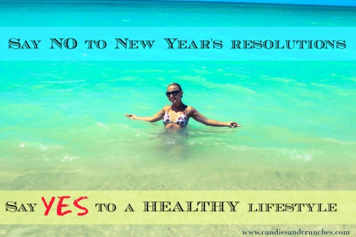 Say NO to New Year's Resolutions