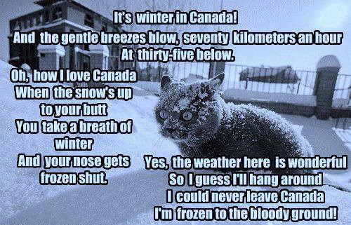 winter in Canada